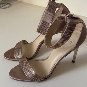 INC International Concepts Women's Brown Embellished Heels